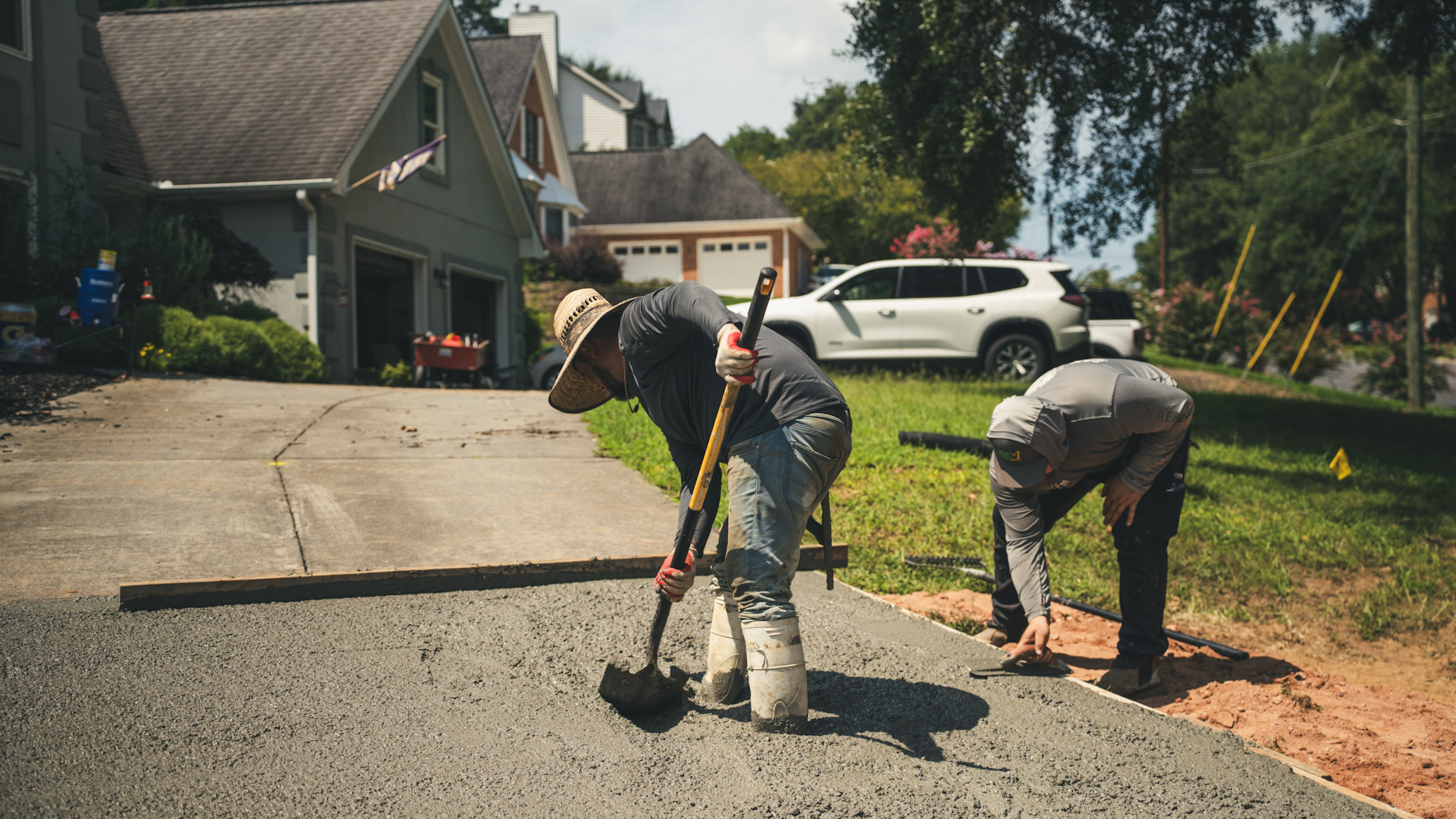 Concrete project progress 1